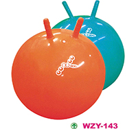 WZY143-兒童羊角跳跳球